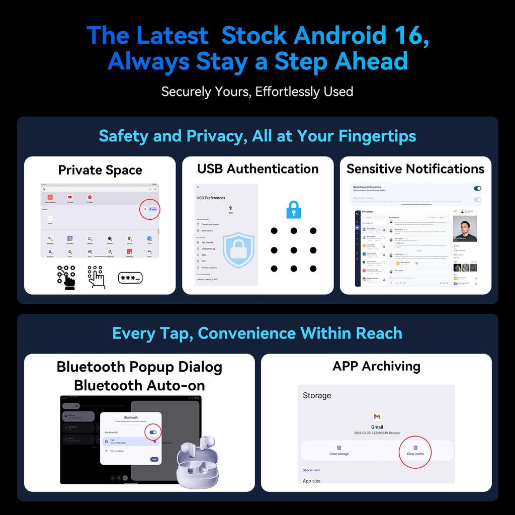 Tablette Android ZENVA T90 11 pouces FHD+ 1920*1200 Android 16 Batterie 8000mAh 24 Go RAM Extensible Avec Clavier et Souris