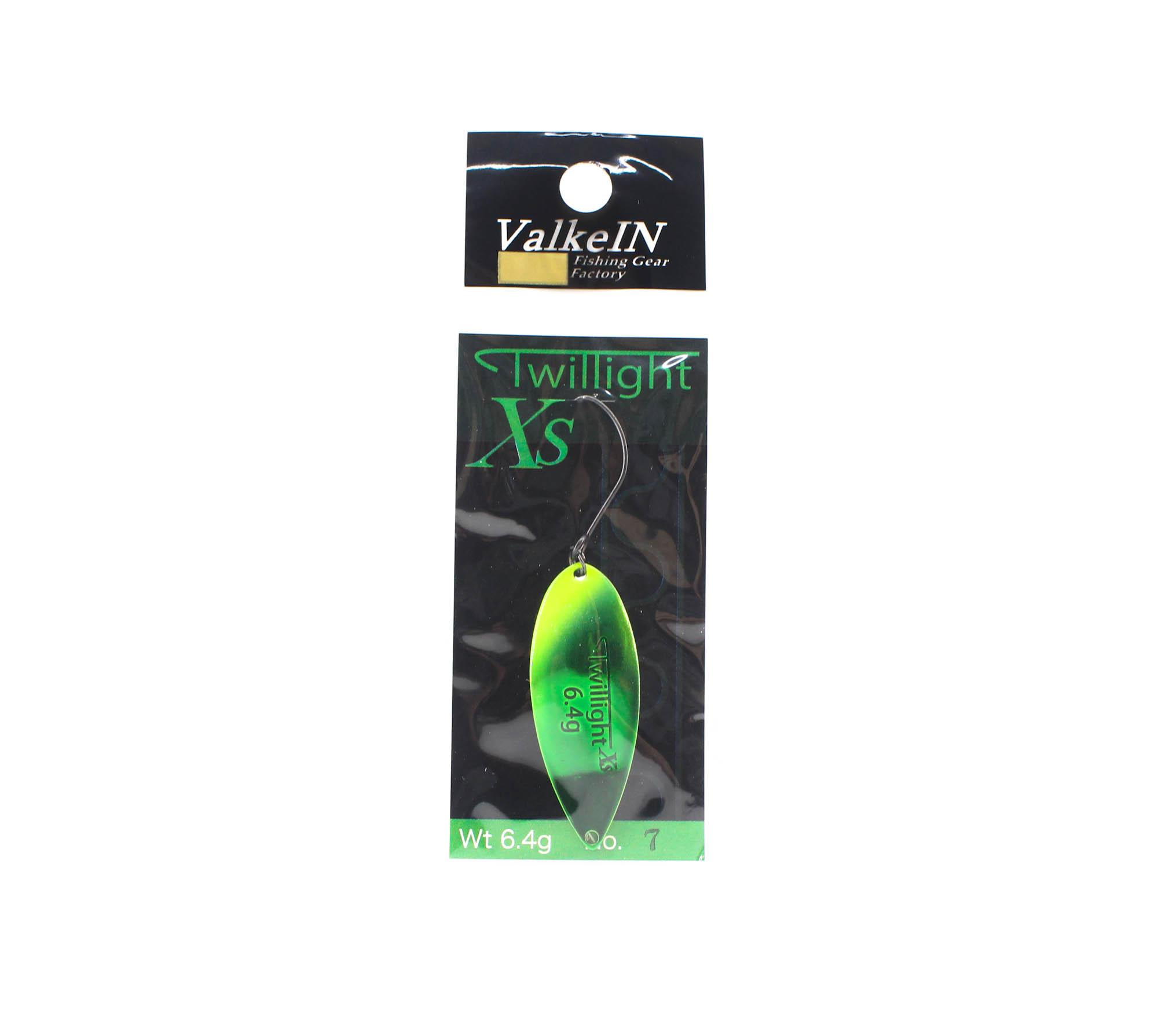 

Valkein Spoon Twilight XS 6.4 grams Sinking Lure No.7 (8815)