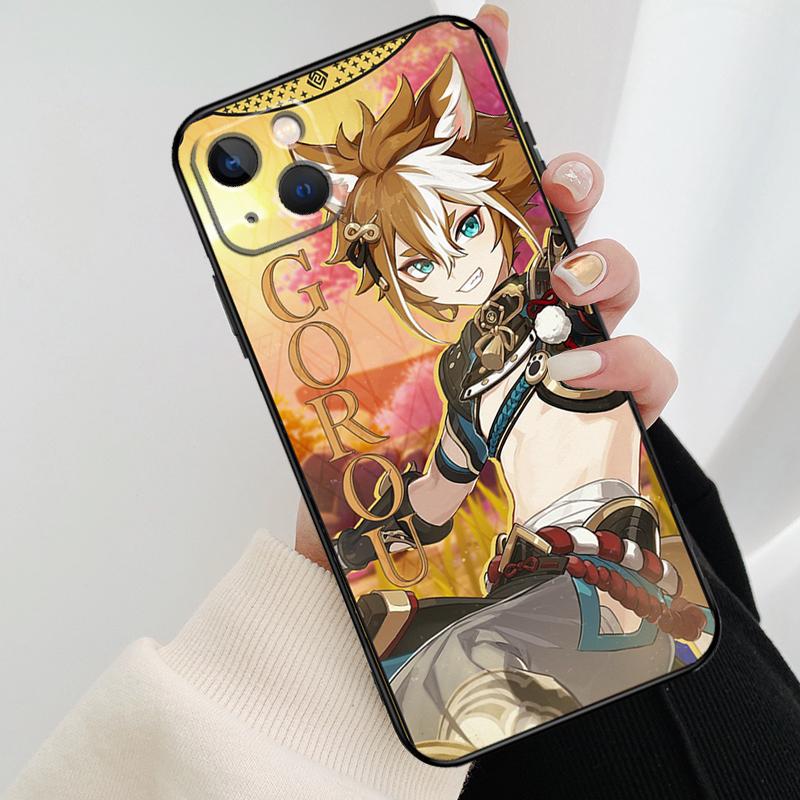 Genshin Impact Gorou Phone Case For iPhone 17 Pro Max 15 14 13 11 12 16 Pro Max mini 15 16 Plus 16e 17 Air Cover