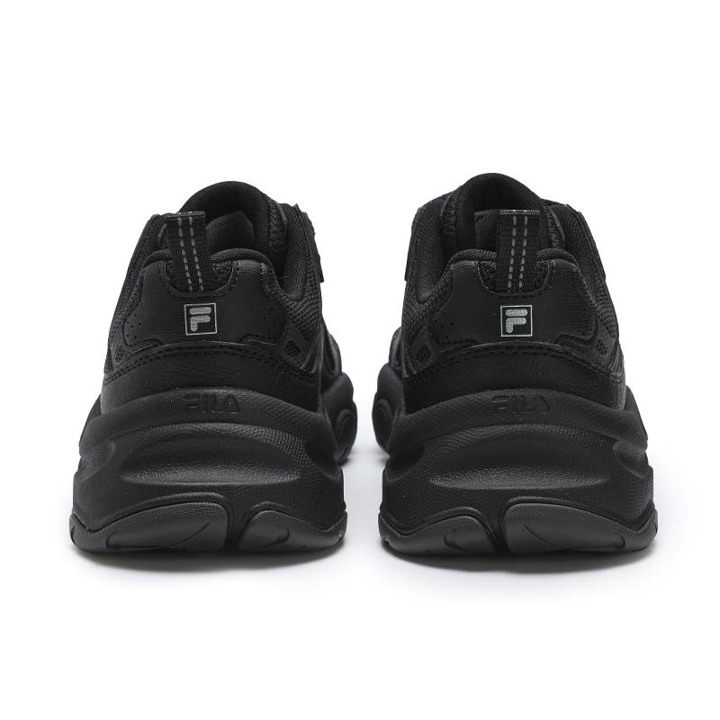 New FILA MARS 3 Abrasion Resistant Low Top Running Shoes Men's Black F12M442102FBK