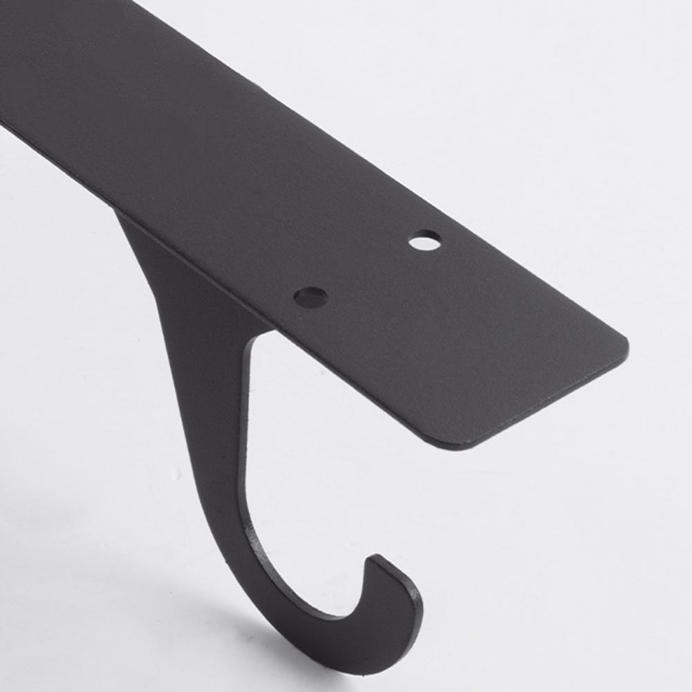 حوامل أرفف فولاذية شديدة التحمل – إطار دعم جداري صناعي بخطافات مدمجة للتخزين في المرآب والمطبخ