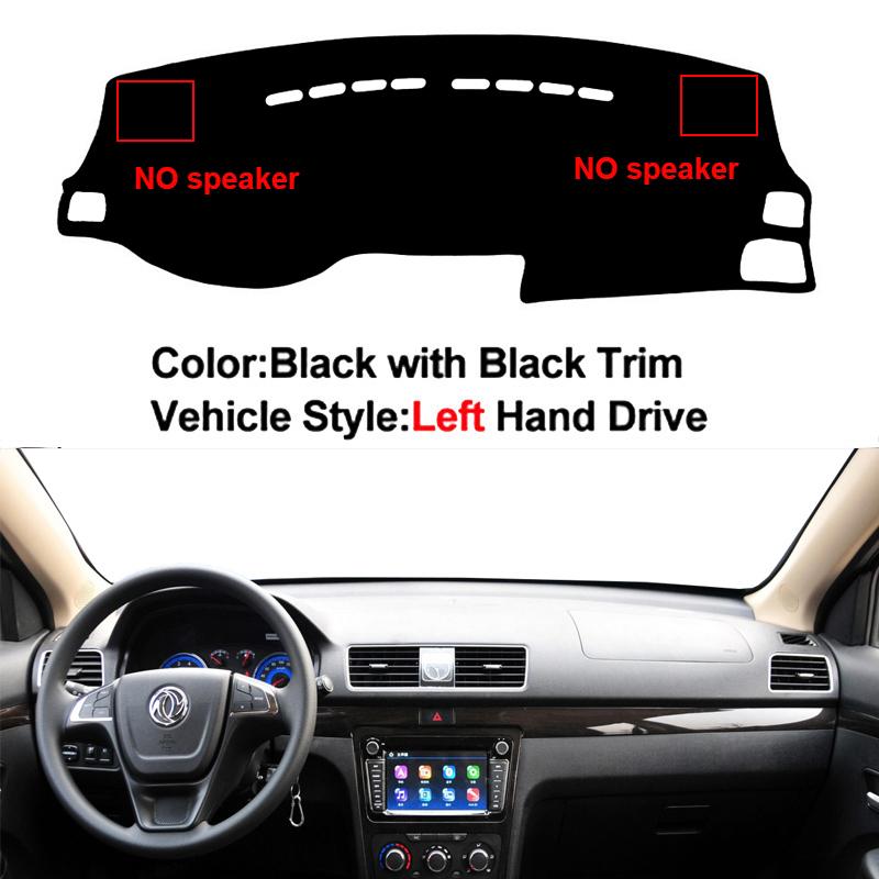 Car Dashboard Cover DashMat Carpet Cape For Dongfeng DFSK Fengon Glory 330 350 360 370 2014-2017 Sun-Shade Automobile Anti-UV