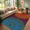 Bohemia Mandala Geometric Area Rug,Carpet Rug for Home Living Room Bedroom Sofa Doormat Kitchen Decor,Kid Non-slip Floor Mats