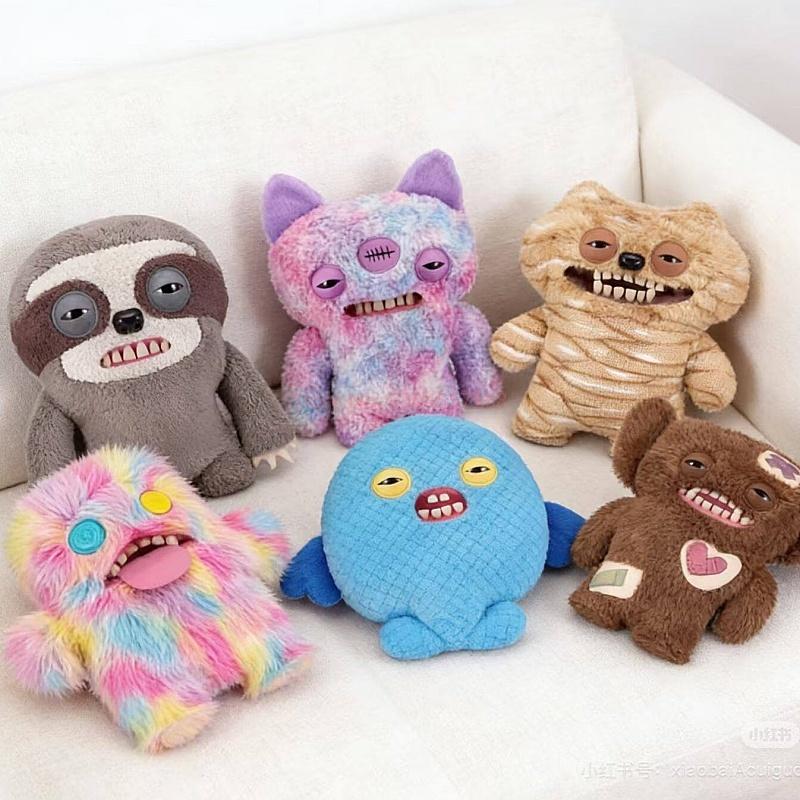 47cm Fuggler Bigg Fugg Series 2 Figure Grumblo Giggle Worry Monster Sir Splodge-A-Lot Sloth Dope Plush Doll Toy Birthday Gift