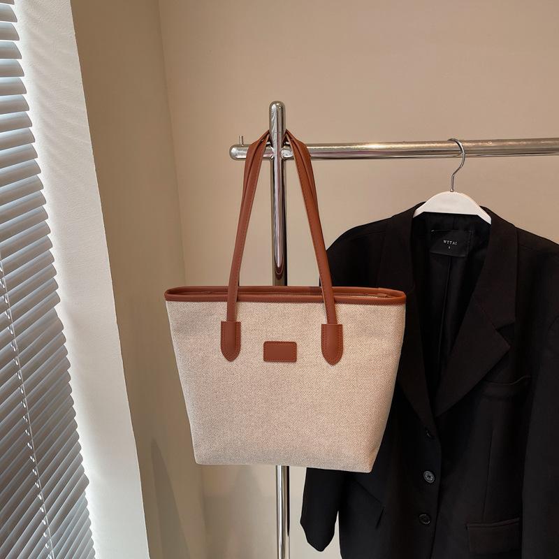 Summer new large-capacity versatile and beautiful casual portable shoulder underarm bag tote bag women's bag