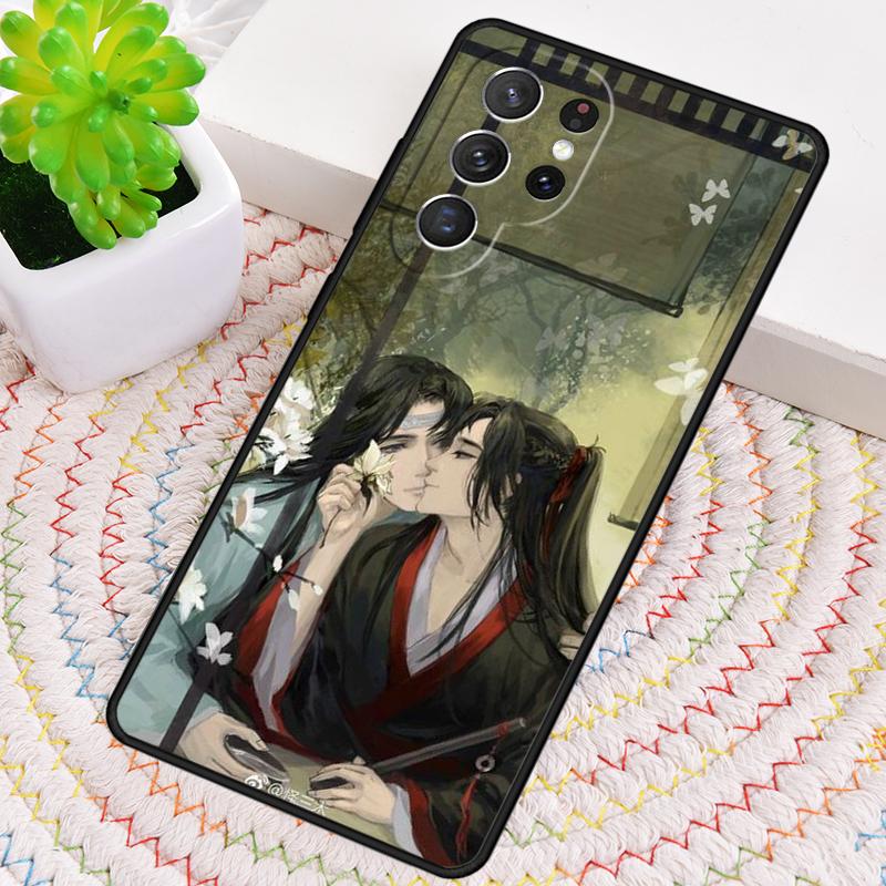 Mo Dao Zu Shi Silicone Phone Case For Samsung Galaxy note 10 pro S26 S25 S24 S23 S22 S21 Plus S25Ultra Capa Cover
