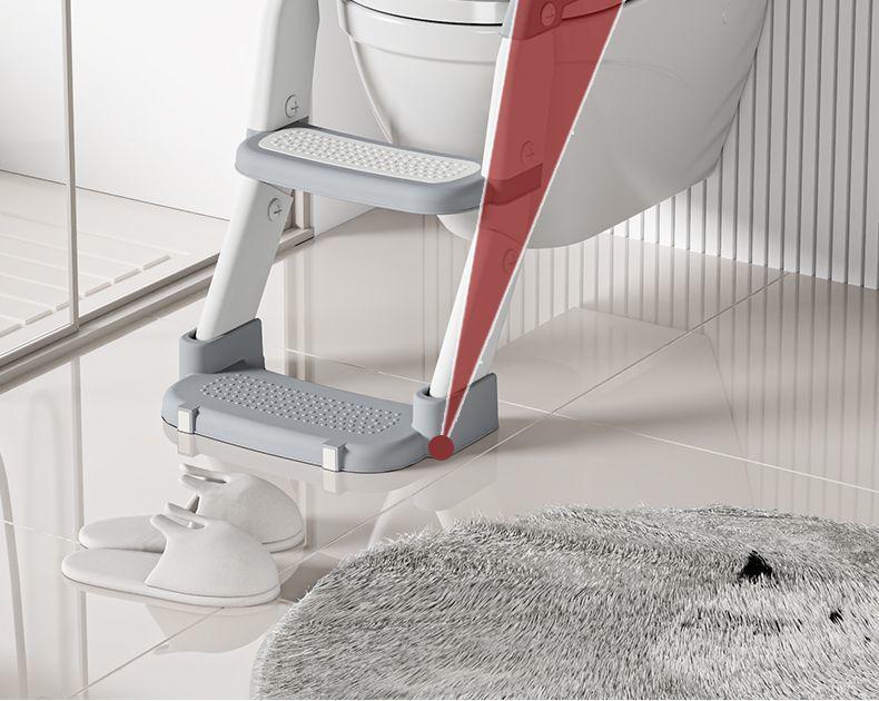 Folding Children's Toilet Seat with Step Ladder - for Boys & Girls Ages 1-7