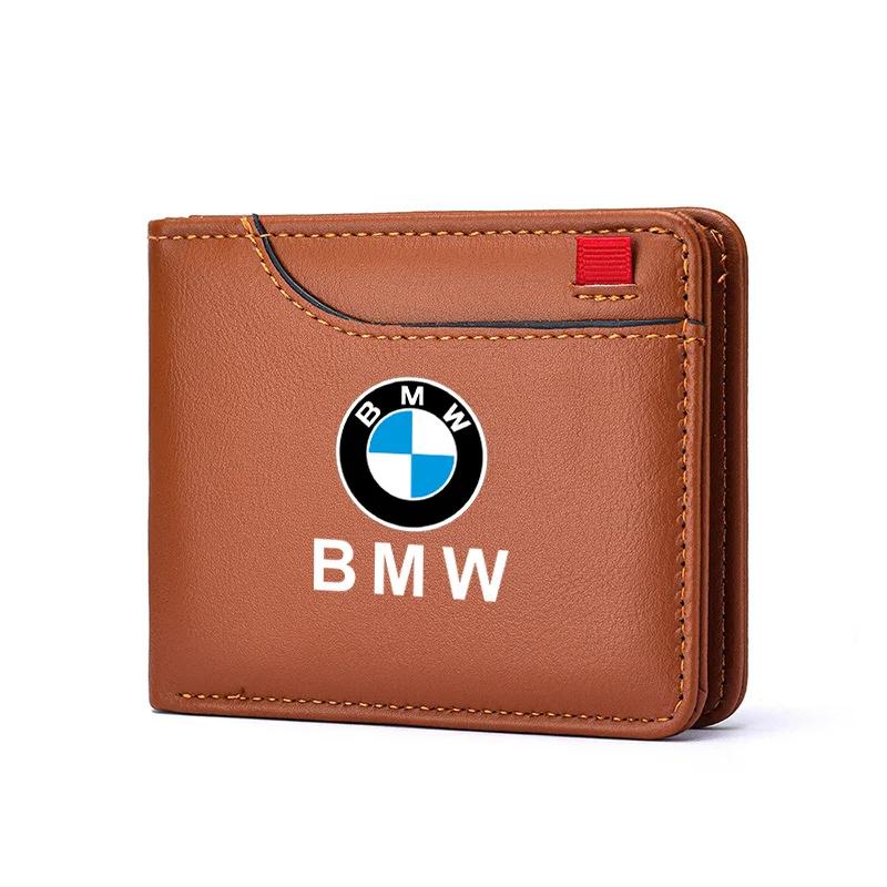 Samolepka na auto Horká 2025 Peněženka do auta Velká kapacita Více přihrádek Podnikatelská peněženka Řidičský průkaz Krátká peněženka Pro BMW M 1 2 3 4 5 7 Ser