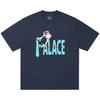 Pow Pow T-Shirt Navy Unisex Tops Blue P27TS160