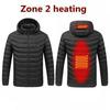 USB-Powered Heated Winter Coat: Smart 11-Zone Temperature Control for Men and Women