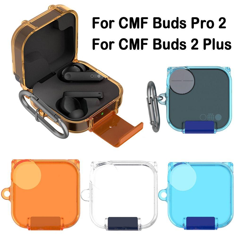 Transparent Earphone Protective Case for CMF Buds Pro 2/Buds 2 Plus Earphone Accessories