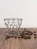 CLS Portable Folding Stainless Steel Coffee Drip Rack - Retro Hand-Brewed Outdoor Filter