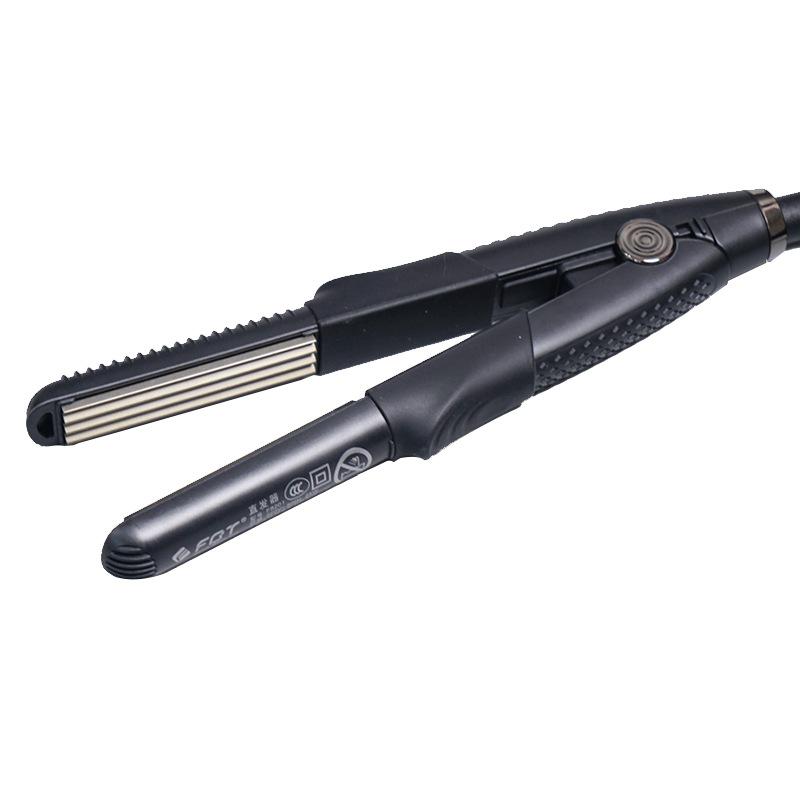 FBTmini Portable Dual-use Hair Straightener: Compact Straightening & Curling for Dorms, Travel, Bangs, & Students.