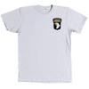 101st Airborne Division Screaming Eagles Badge Alleen T-shirt US Army Tee NIEUW