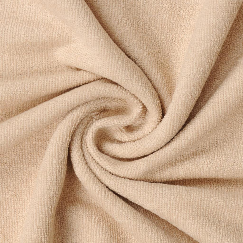 Prześcieradło frotte z gumką 150/160x190/200 premium beżowe