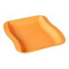 Plates Square Dessert Shape Twist Wave Dinner Serving Plates Restaurant Kitchen