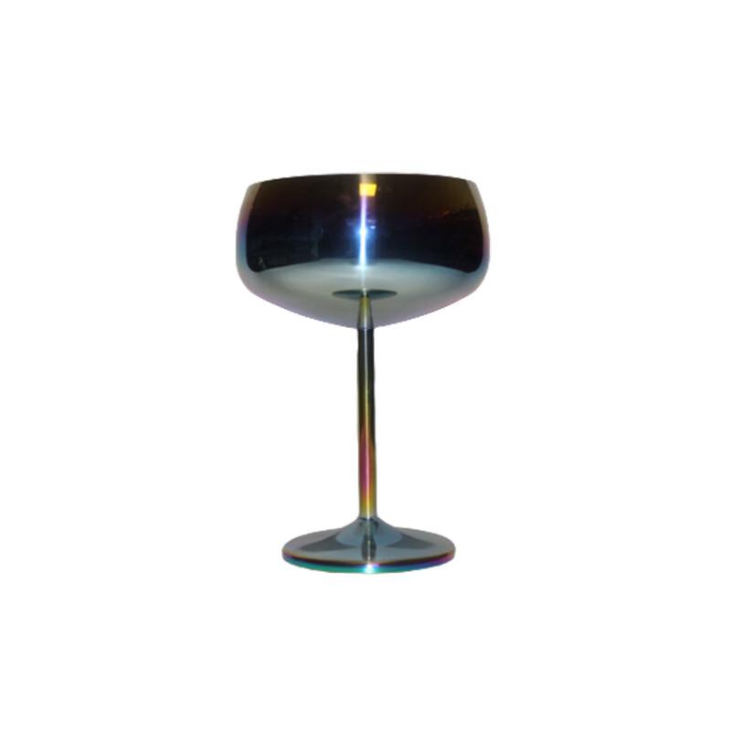 Plated Stainless Steel Martini Goblet