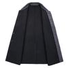FAPAI Men's Pure Wool Oversized Long Coat