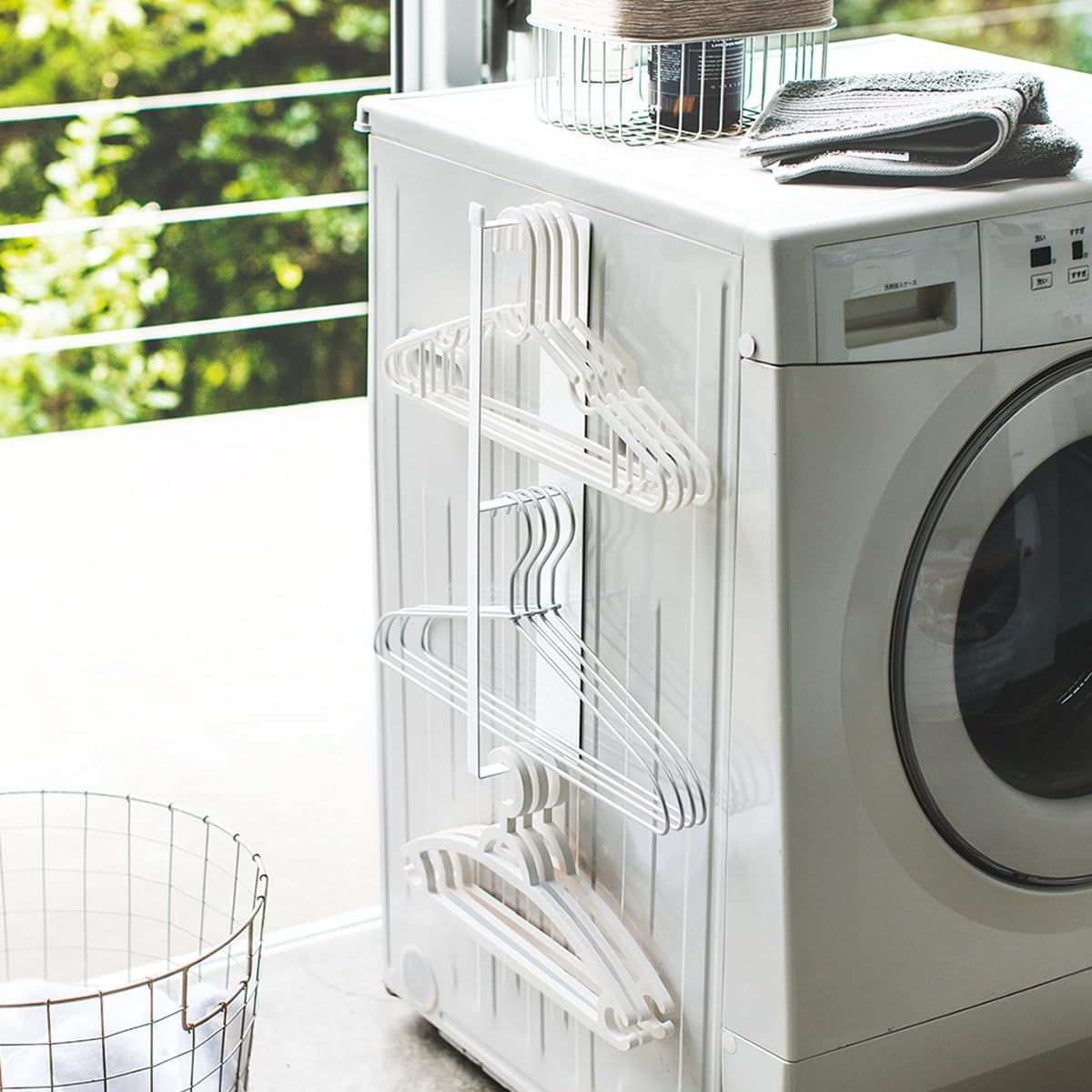 

Nitori Magnetic Storage Hanger Rack 3 Tier FLAT White NITORI 8530726 белый