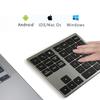 35 Key Numeric Keypad, Wireless Bluetooth -mode Numeric Keypad, Mute, Compatible With Mobile Phones And Computers