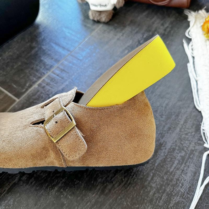 Neue Damenschuhe mit dicker Sohle, Ein-Fuß-Design, höhenvergrößernd, vollständig bedeckend