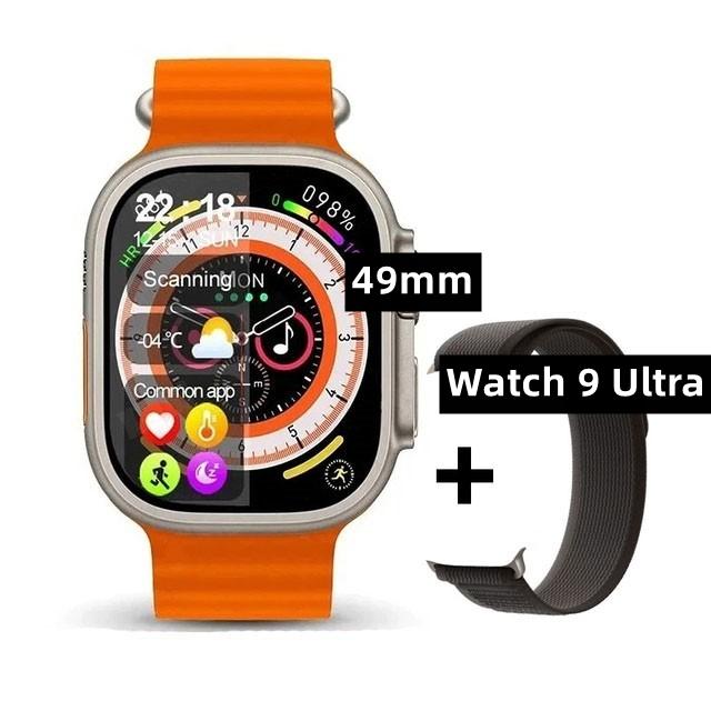 Gps Smartwatch 49mm Ultra 9 Połączenie Bluetooth Nfc Kompas Śledzenie Trasy Ip68 Smartwatch Microwear U9 Ultra Smart Watch Dla Mężczyzn Kobiet