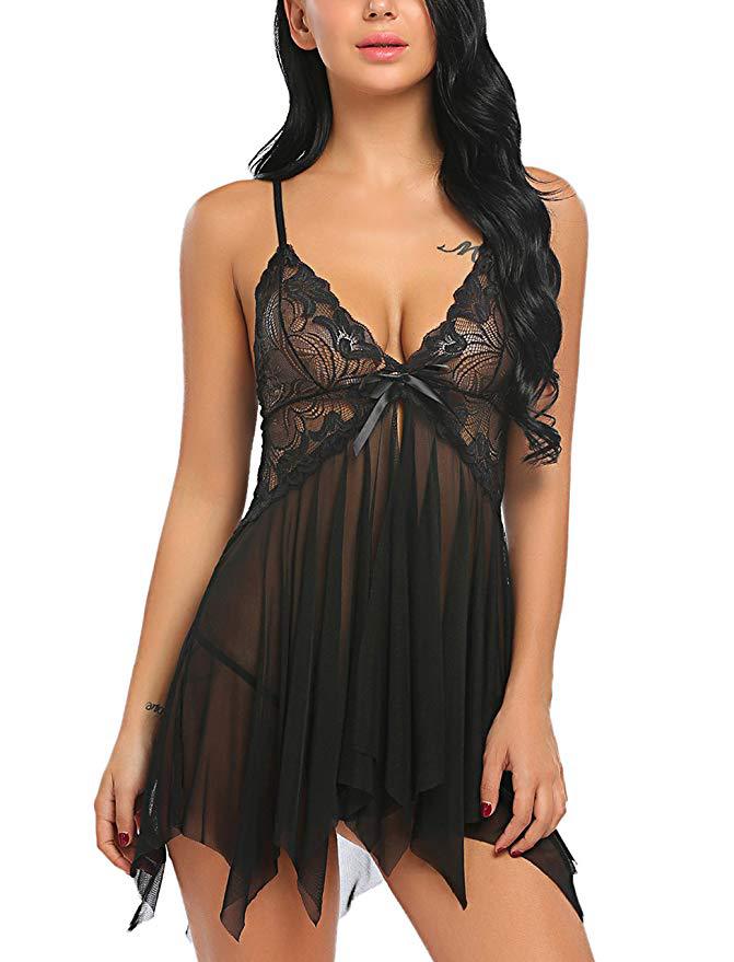 Sex Underwear Perspective Mesh Suspender Multi-Color Sexy Pajamas Sex Pajamas