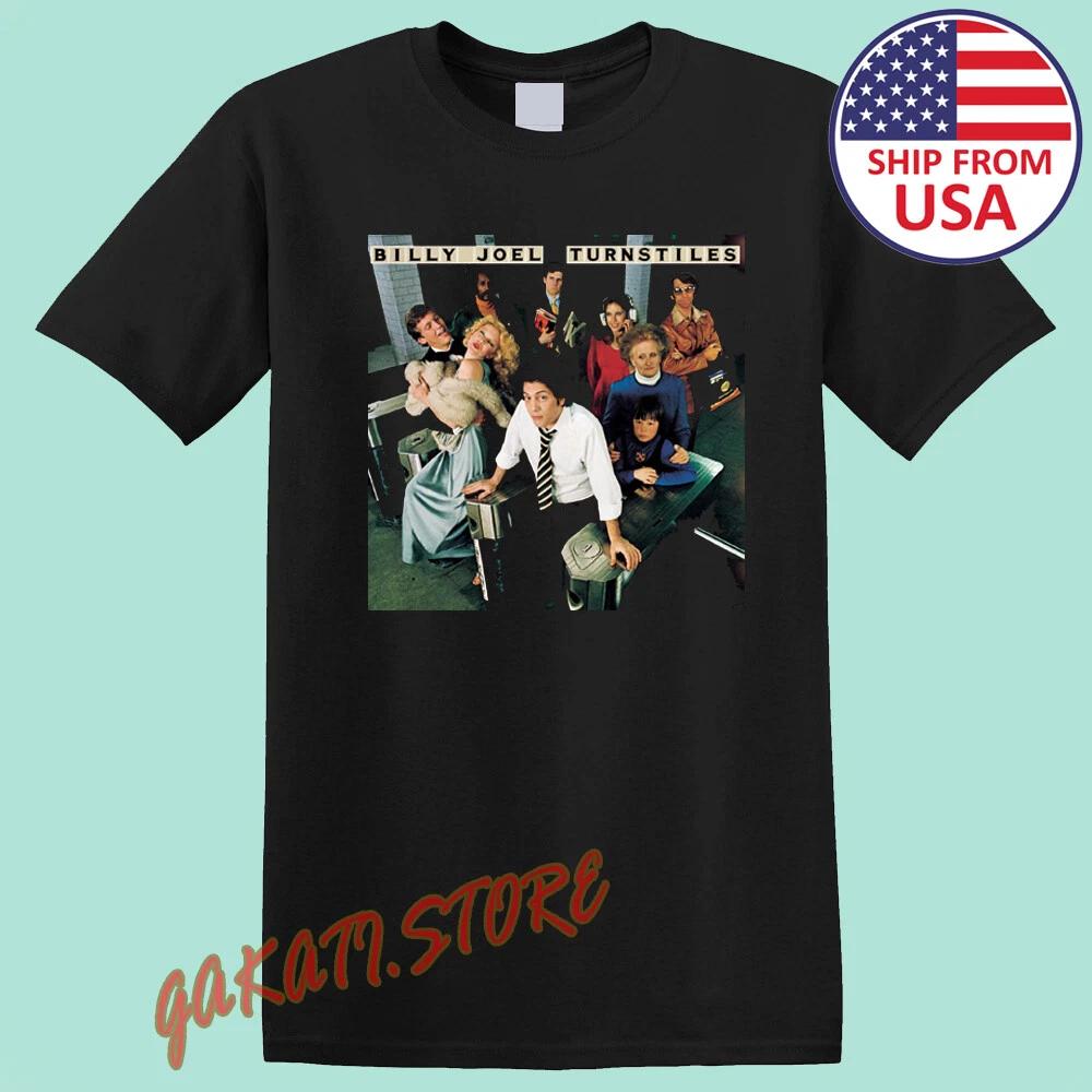 Billy Joel Turnstiles Men s Black Size S-5XL 4XL