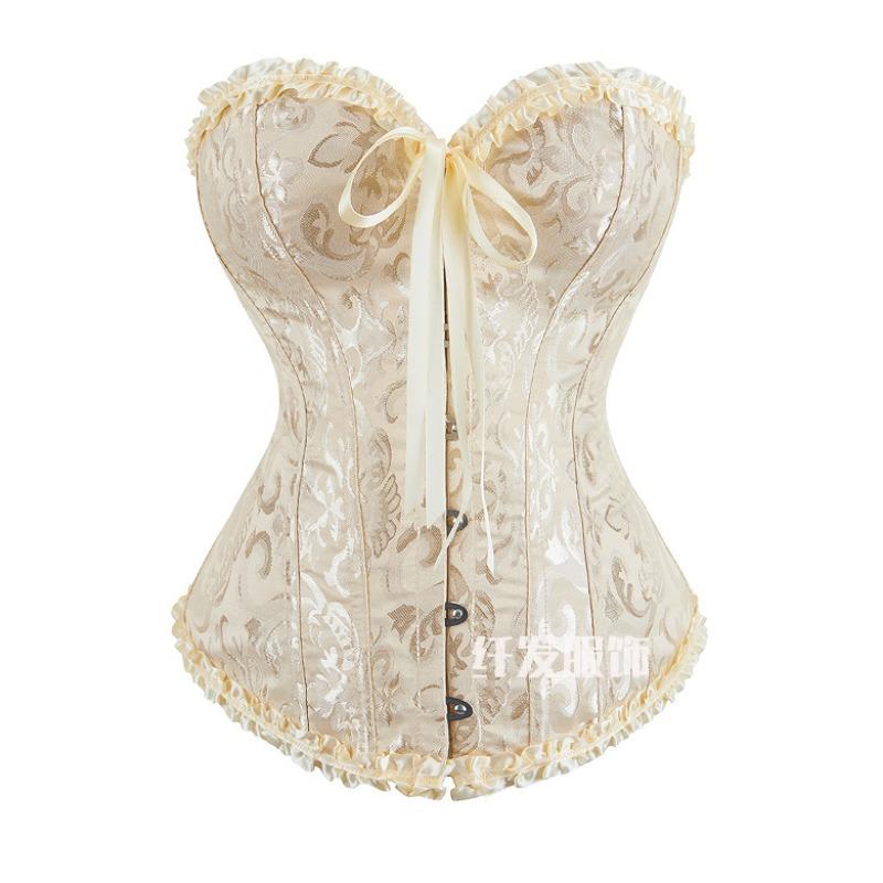 Women Tummy Control Shaping Corset Strapless Waist Cincher Shapewear Bodysuit