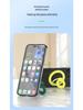 Magnetic Magsafe Phone Holder: Double Ring Stand with Strong Grip for Desktop & Finger Use