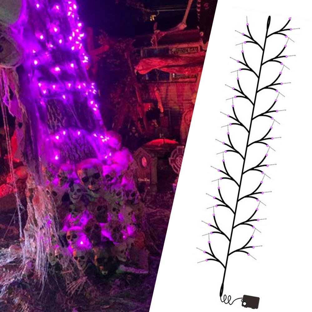 Outdoor Halloween Lights Home Decor Holiday Light Vine Lighting Device Halloween Tree Decoration For Living Room Garden Patio