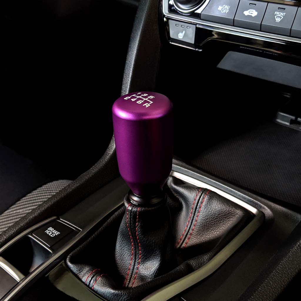 Acuity ESCO-T6 Shift Knob in Satin Purple Anodized Finish (M10x1.5 Thread)