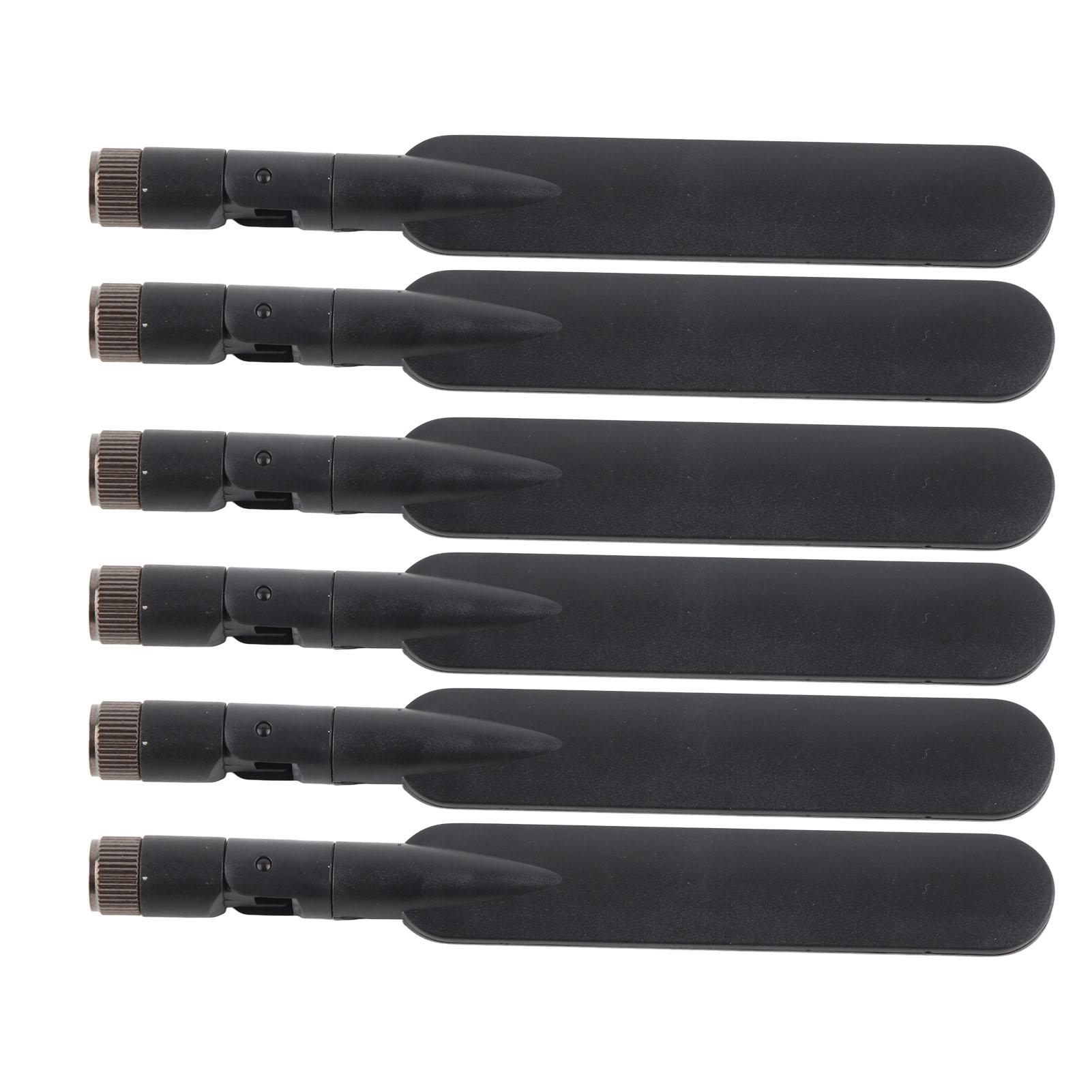 

6Pcs Flat Paddle WiFi Antenna 3CMJT RP‑SMA Male Connector High Gain 2.4G 5.8G 700‑2700Mhz