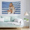 1 Pc Megan Moroney Pink American Funny Cameron Flag Perfect Decor Gift for College Dorm Room Scene Backdrop Bedroom Tapestry