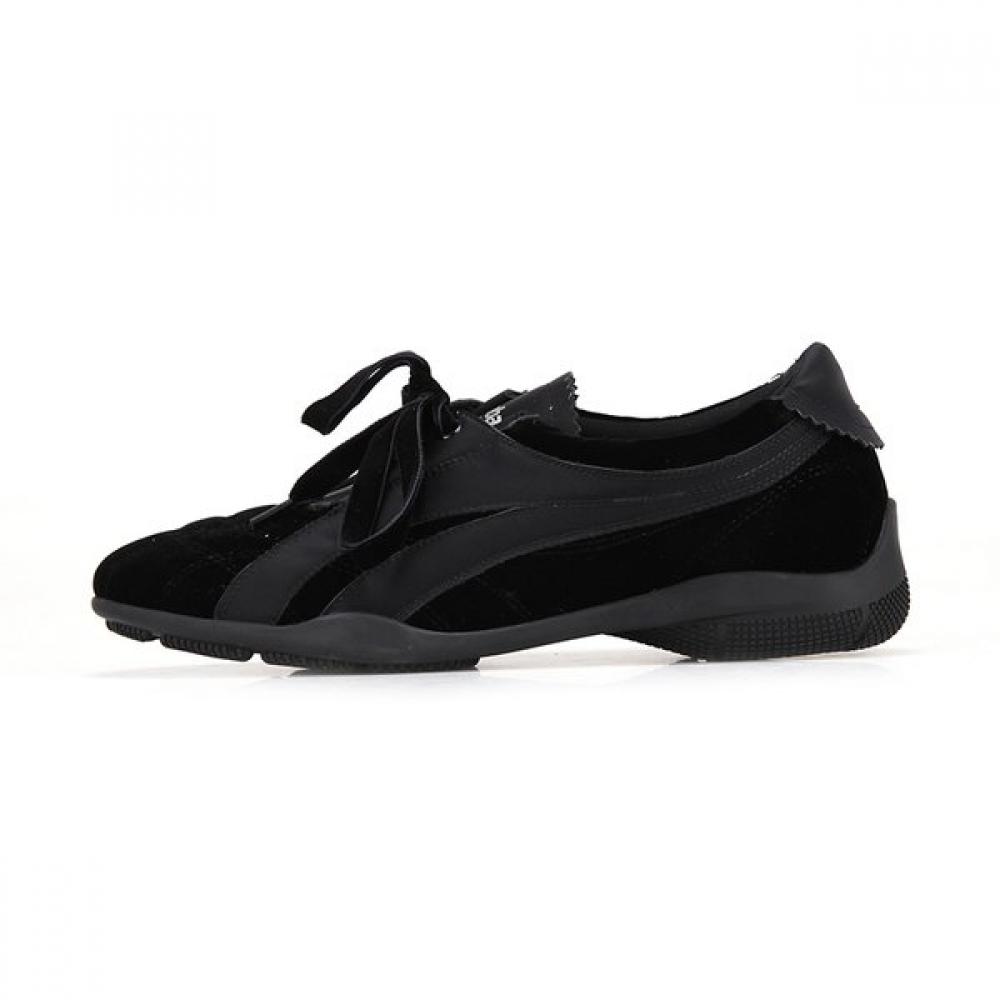 BARBARA Velvet Shoelace Sneakers Bbi605bk