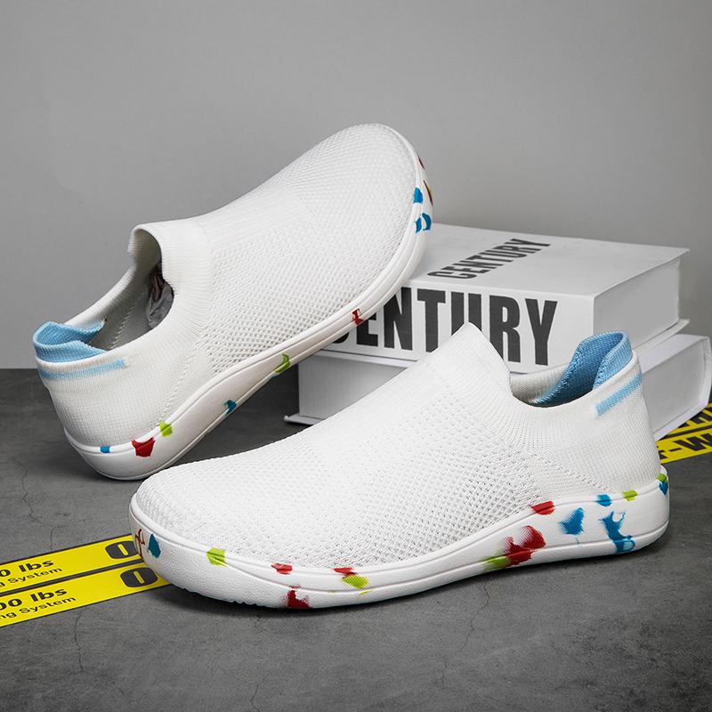 Mens Wide Shoes Large Size Casual Shoes Suitable for People with Fat Feet Wide Feet, Soft and Light Walking Shoes Running Lightw