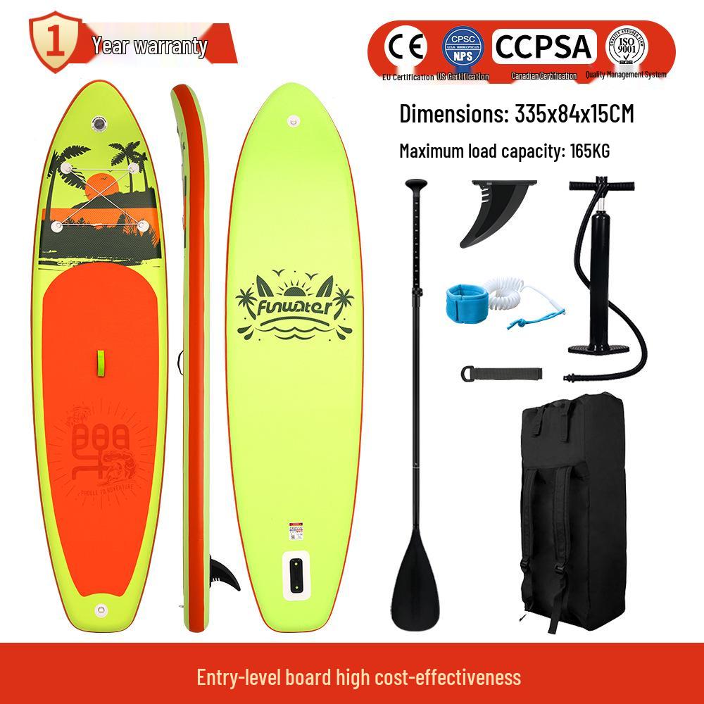 Funwater Entry-Level Stand-Up Paddleboard (SUP) Surfboard