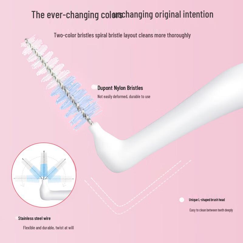 Small Deer Mom L-shaped Interdental Brushes