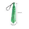 Electric LED Light Up Shinning Sequins Tie Luminous Glitter Paillette Necktie Pre-Tied Neck Wear Party Club Neckwear