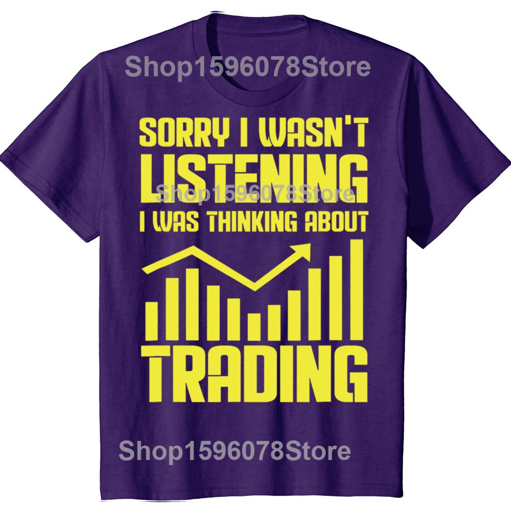 Funny Vintage Stock Market Graphic Tshirt Men Women Hip Hop Oversized T Shirt 100 Cotton Stock Trader Day Trading Tshirts