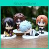 Gintama Sitting Style Pvc Action Figure For Desk And Car Decor