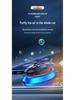 Rotating Solar Airplane Car Air Freshener – Long-lasting Fragrance Console Ornament