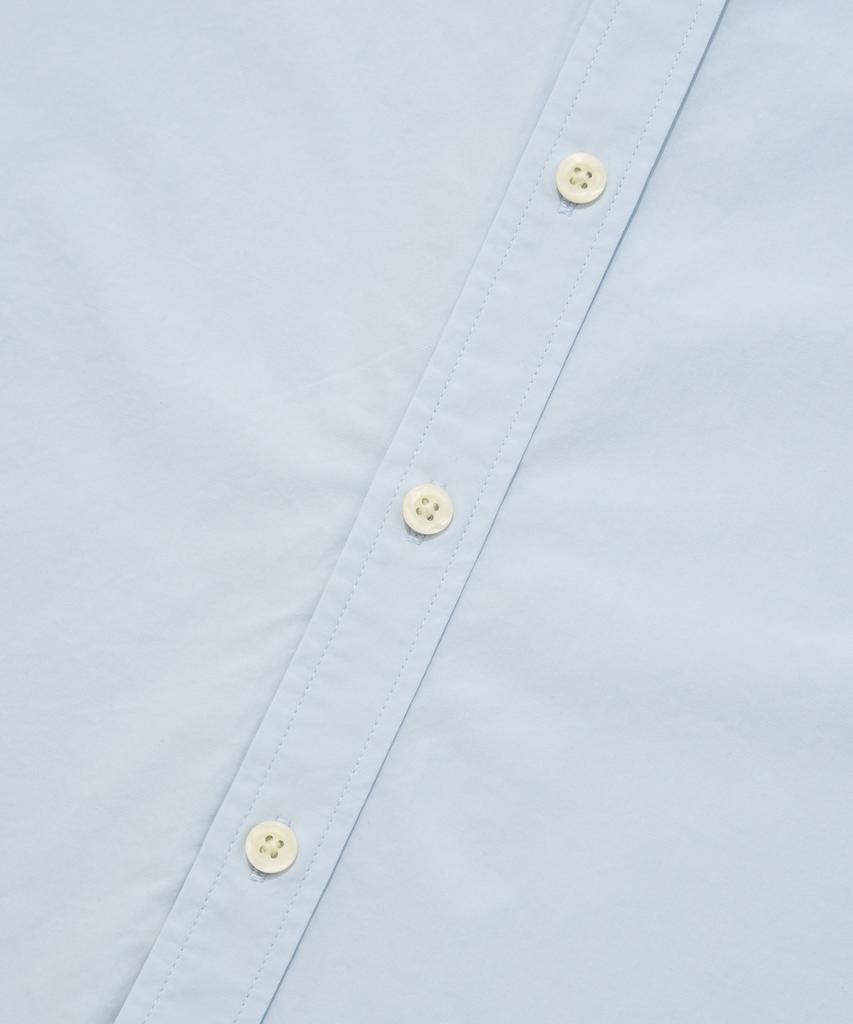 COVERNAT Whale Logo Cotton Half Shirt Light Blue