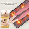 10 Vibration Motors Massage Heating Pad Full Body Massager Cushion Neck Back Waist Legs Compress Kneading Massage Mat