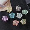 1pc 20.5x22.5mm Cute Star Crackle Beads Loose Spacer Resin Beads For Jewelry Making Charm Beads DIY Bracelets Necklaces