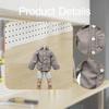 1/ Figure Shirt 6 inch Male Clothes Realistic Miniature Soft Cosplay Model DIY Doll Dressing