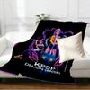 KPop Dämonenjäger Print Decke - Weich & Bequem, für Schlafzimmer, Reisen, Sofa, Heimdekoration - Geburtstags-Weihnachtsgeschenk für Freund