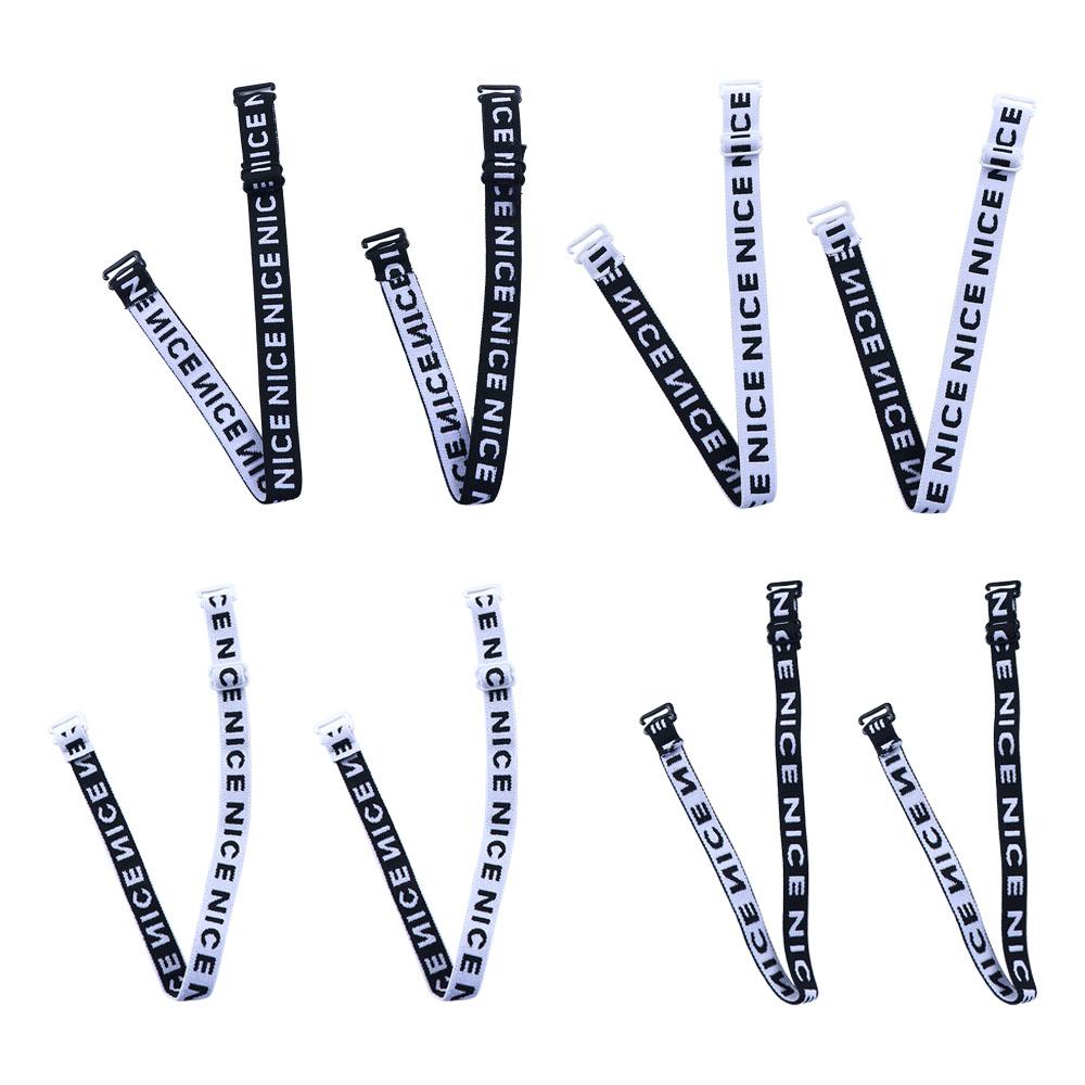 Women Girls Nice Polyester Bra Accessories Women Bra Belt Brassiere Straps Letter Shoulder Strap