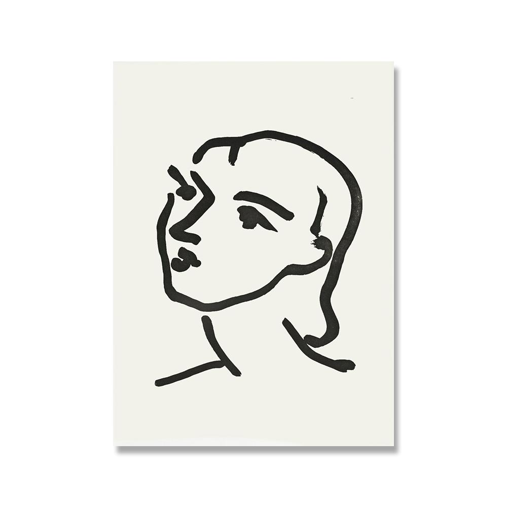 Vintage Henri Matisse Retro Posters And Prints Abstract Wall Art Canvas Prints Vintage Poster Beige Wall Pictures Home Decor