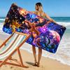 Pocket Monster Print Beach Towel, Large Soft Quick Dry Towel for Beach Camping Swimming